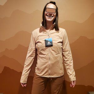 Salomon Outrack Midlayer Full-zip, Women, M (NWT)